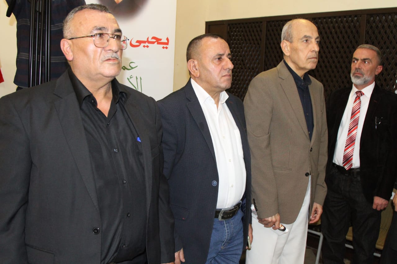 بالصور:لقاء وطني حاشد تضامناً مع يحيى سكاف و الأسرى في دار الندوة: