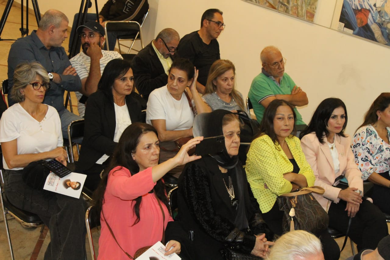 بالصور:لقاء وطني حاشد تضامناً مع يحيى سكاف و الأسرى في دار الندوة: