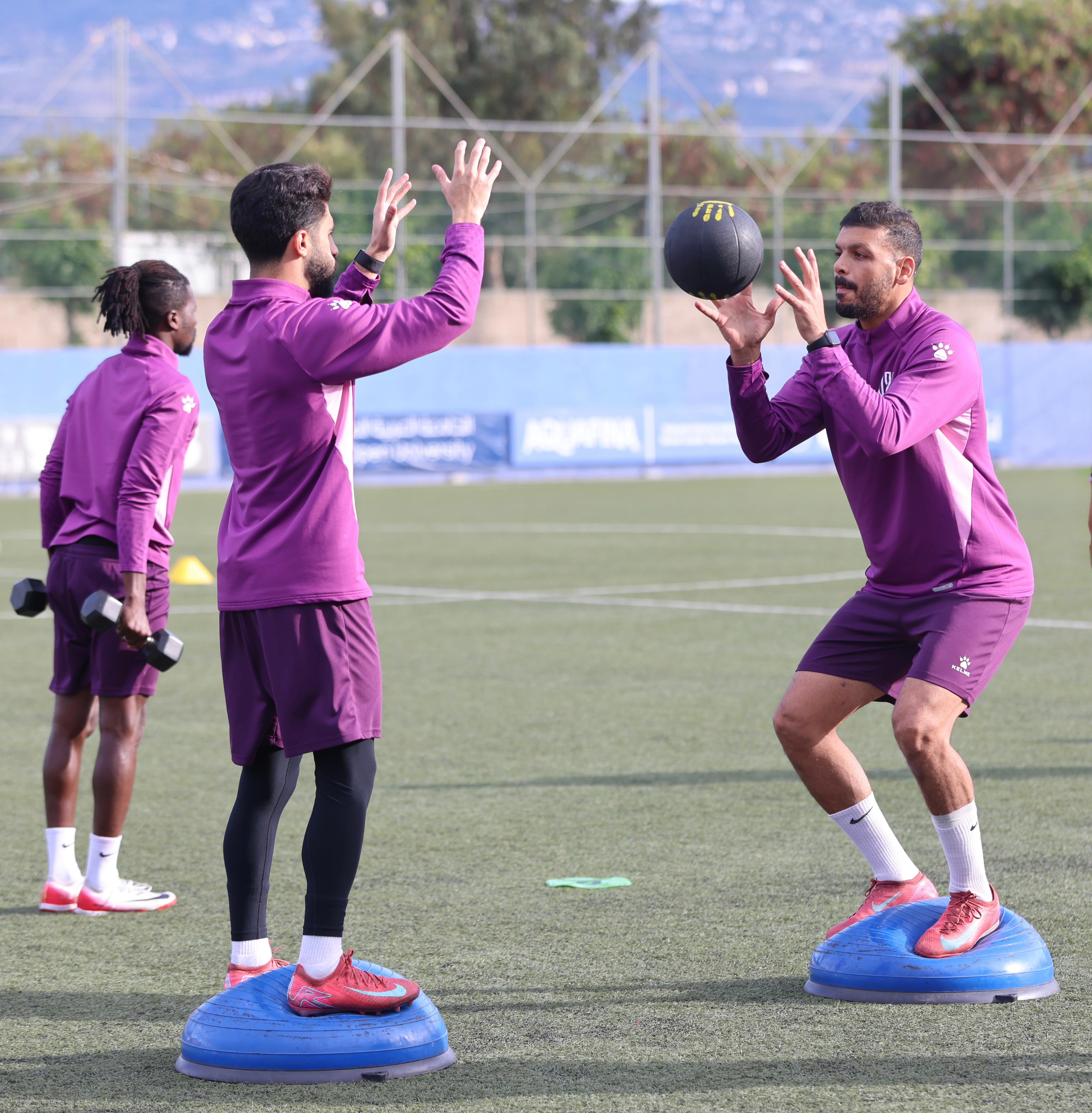 اول حصه تدريب للمدرب الفني    باسم مرمر مع الأصفر