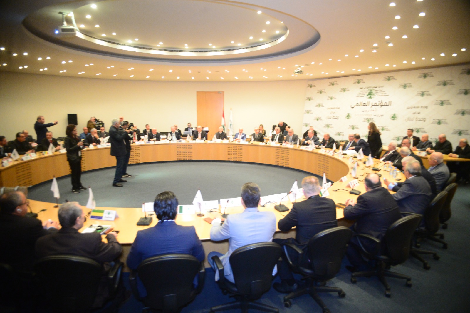 بالصور:الجامعة اللبنانية الثقافية في العالم تعقد مؤتمرها الـ20 في بيروت