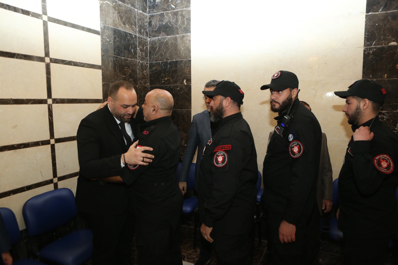  عزاء أمين سر نادي شباب الساحل والكاتب بالعدل جلال زكريا علامة في مجمع هونين .. الغبيري .. شاتيلا ..