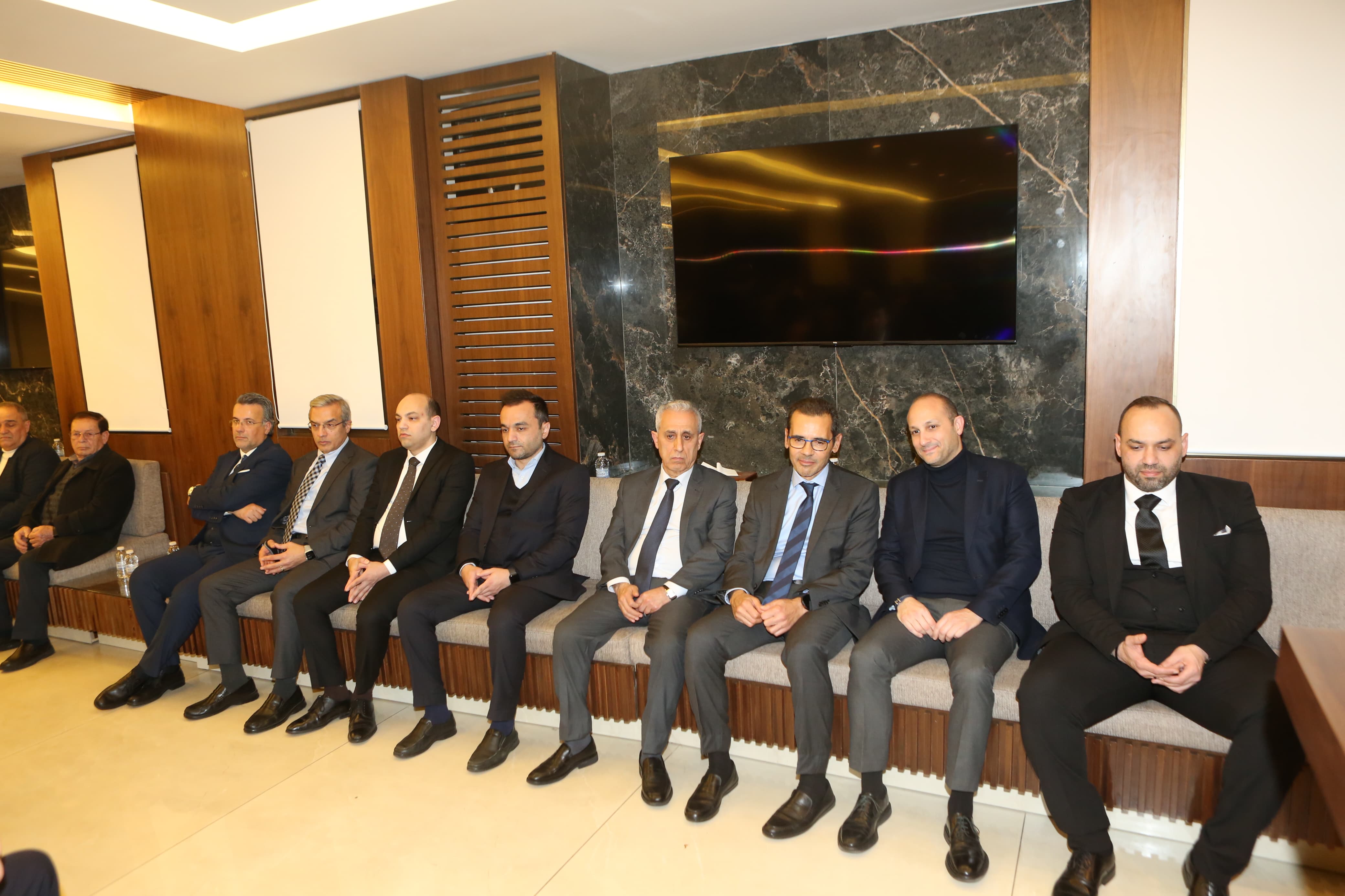 بالصور:حفل تأبين في ذكرى أسبوع رحيل الكاتب بالعدل في بيروت الاستاذ جلال ذكريا علامة  بمشاركة شخصيات سياسية ودينية