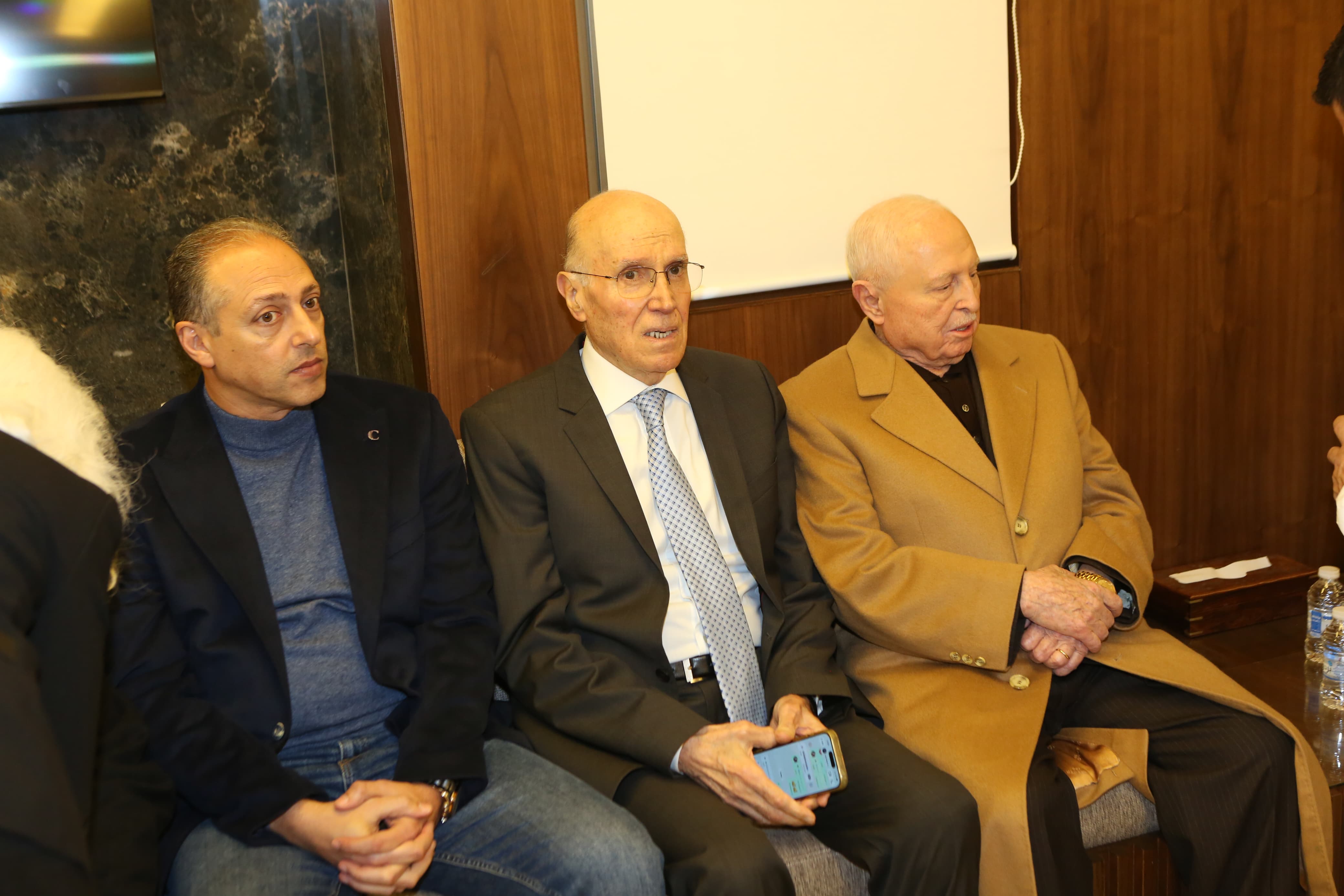 بالصور:حفل تأبين في ذكرى أسبوع رحيل الكاتب بالعدل في بيروت الاستاذ جلال ذكريا علامة  بمشاركة شخصيات سياسية ودينية