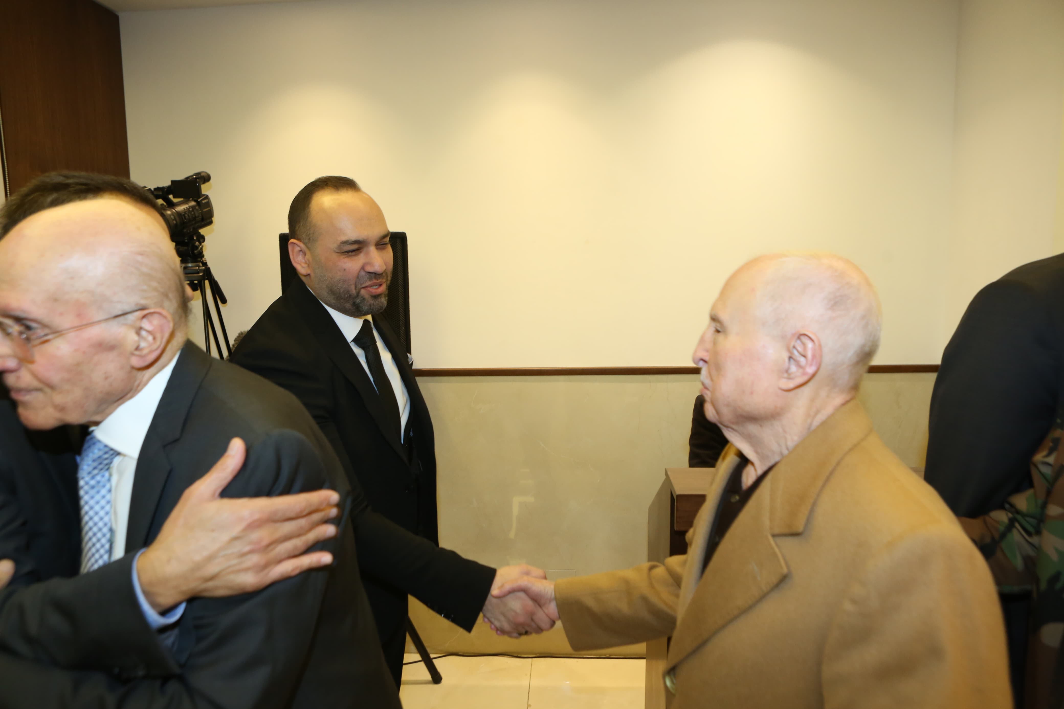 بالصور:حفل تأبين في ذكرى أسبوع رحيل الكاتب بالعدل في بيروت الاستاذ جلال ذكريا علامة  بمشاركة شخصيات سياسية ودينية