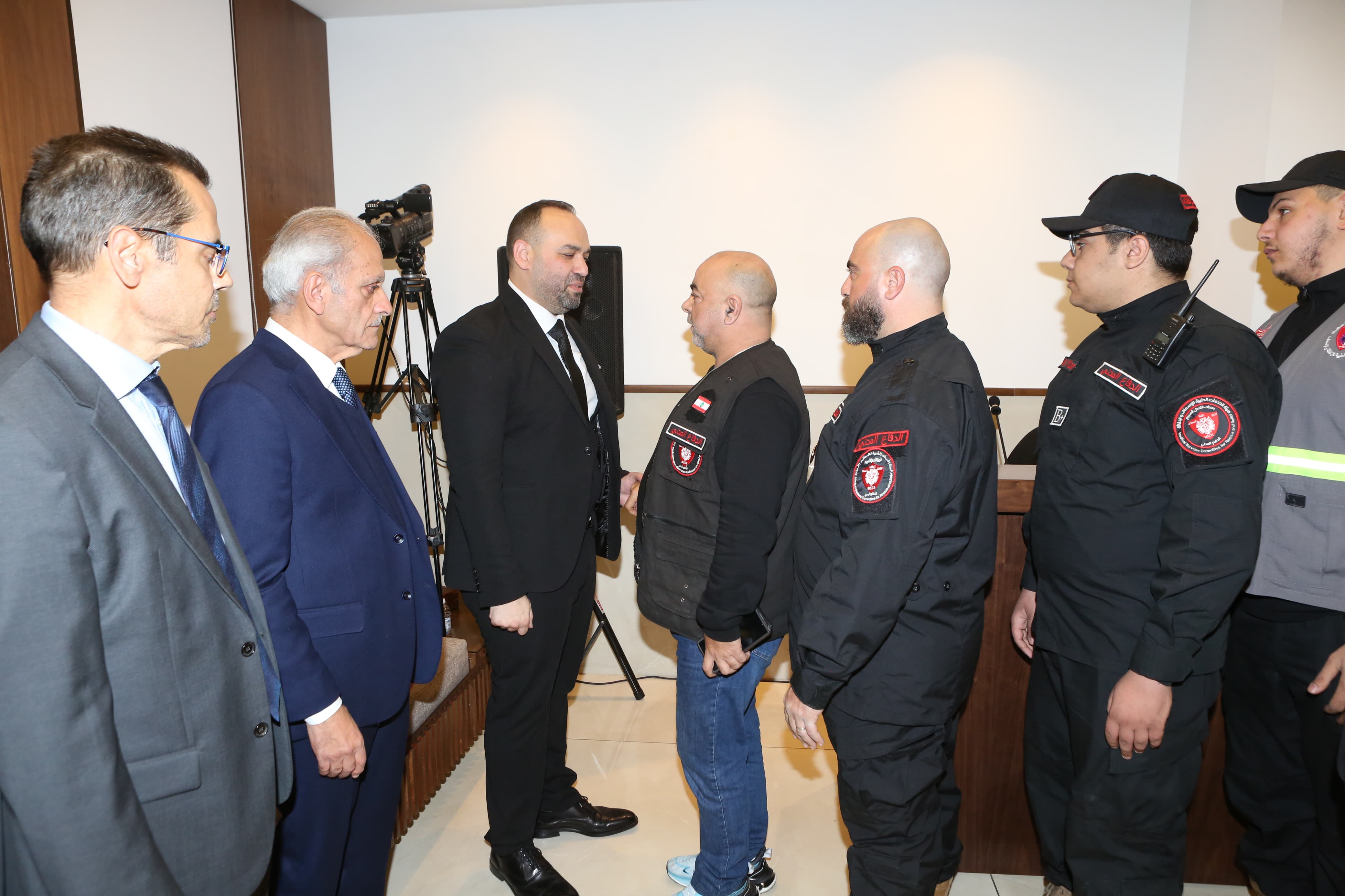 بالصور:حفل تأبين في ذكرى أسبوع رحيل الكاتب بالعدل في بيروت الاستاذ جلال ذكريا علامة  بمشاركة شخصيات سياسية ودينية