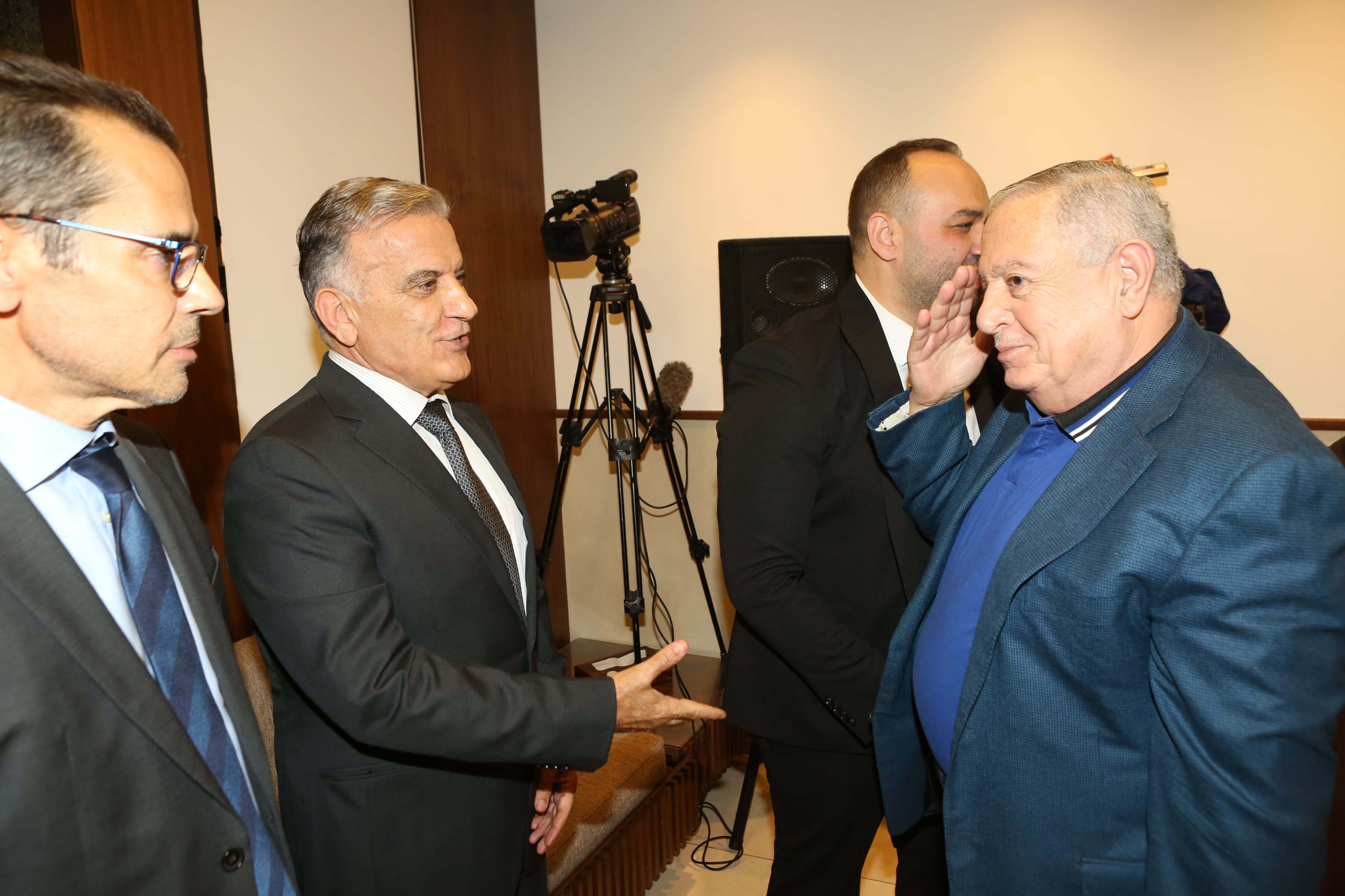 بالصور:حفل تأبين في ذكرى أسبوع رحيل الكاتب بالعدل في بيروت الاستاذ جلال ذكريا علامة  بمشاركة شخصيات سياسية ودينية