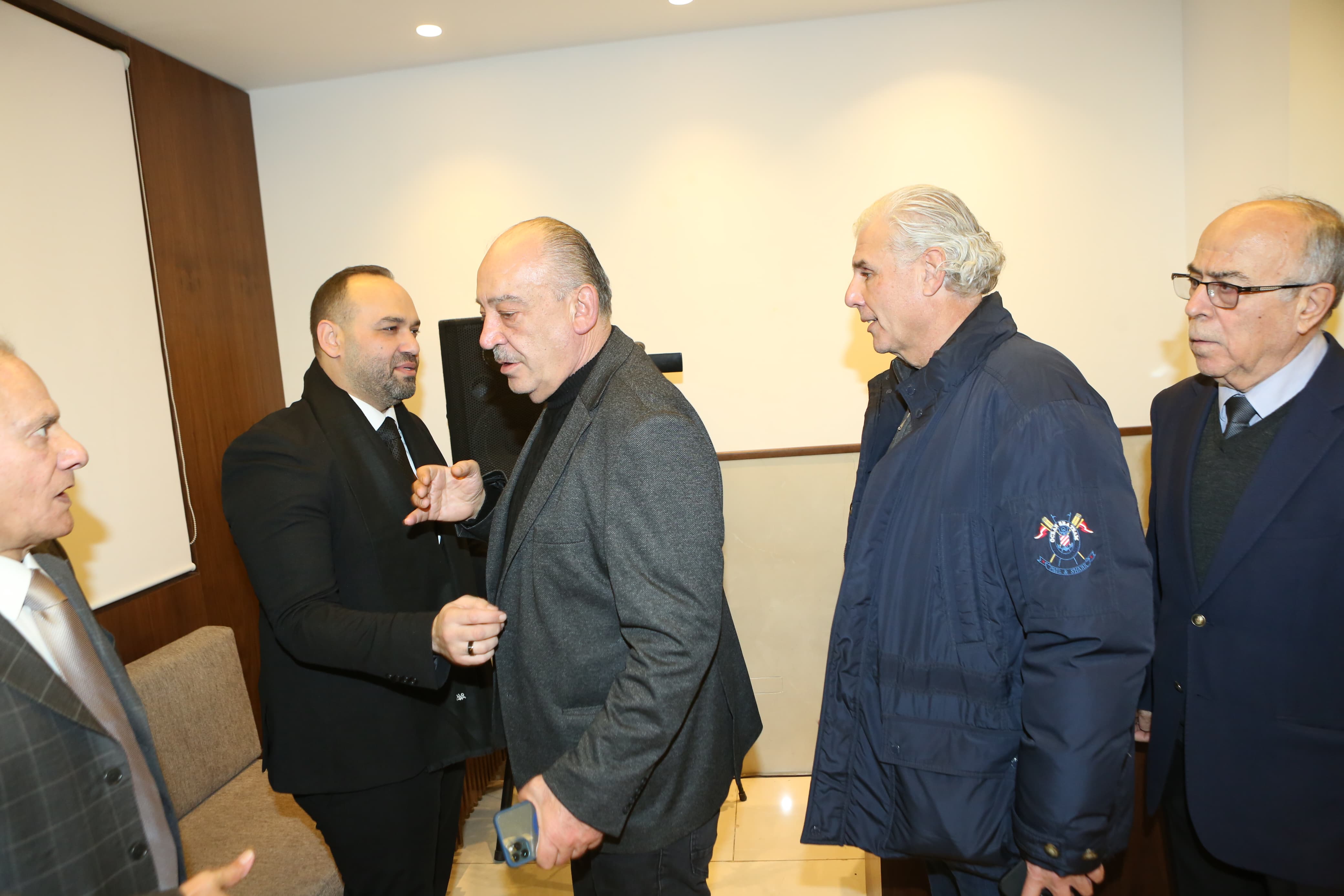 بالصور:حفل تأبين في ذكرى أسبوع رحيل الكاتب بالعدل في بيروت الاستاذ جلال ذكريا علامة  بمشاركة شخصيات سياسية ودينية