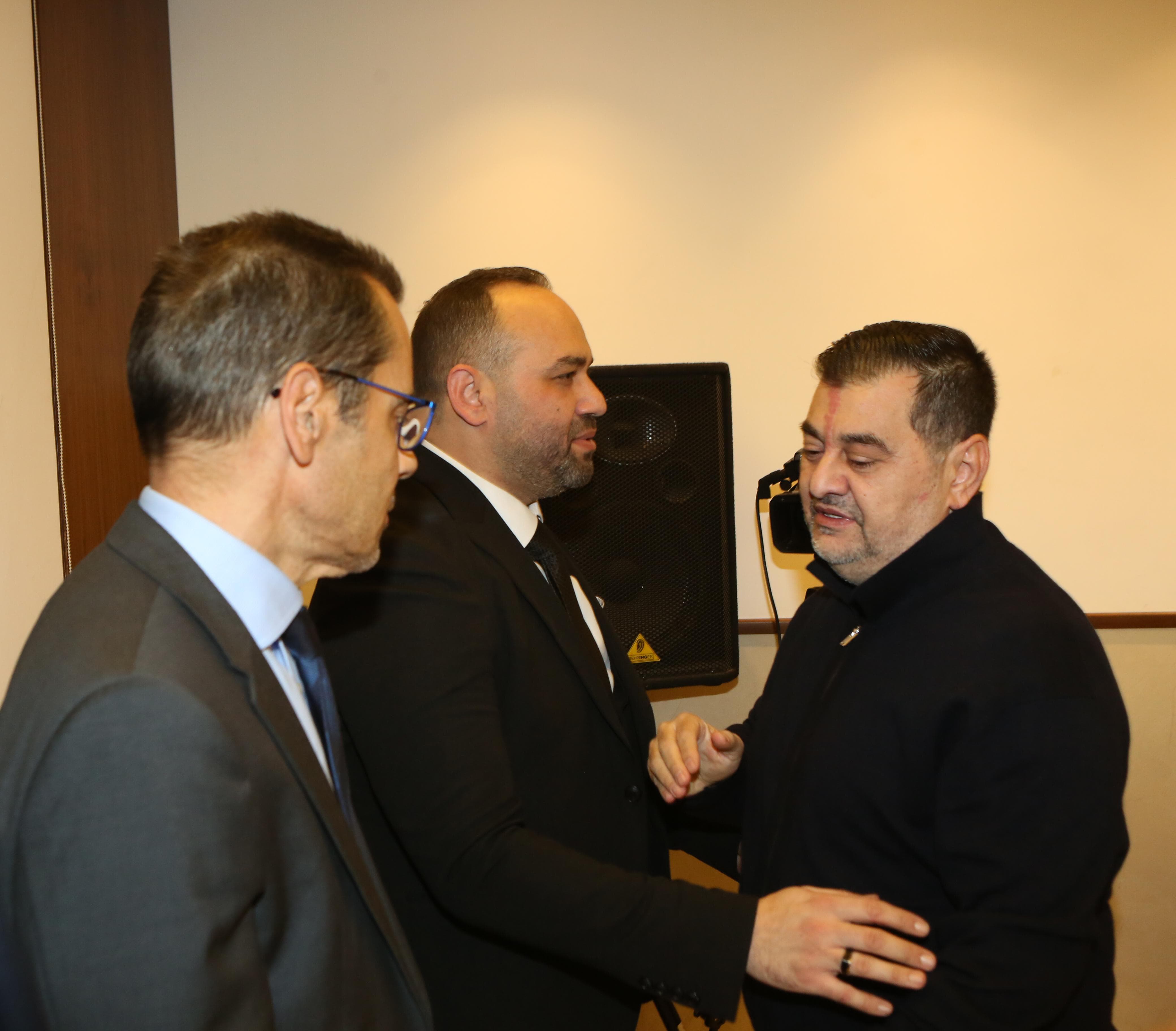 بالصور:حفل تأبين في ذكرى أسبوع رحيل الكاتب بالعدل في بيروت الاستاذ جلال ذكريا علامة  بمشاركة شخصيات سياسية ودينية