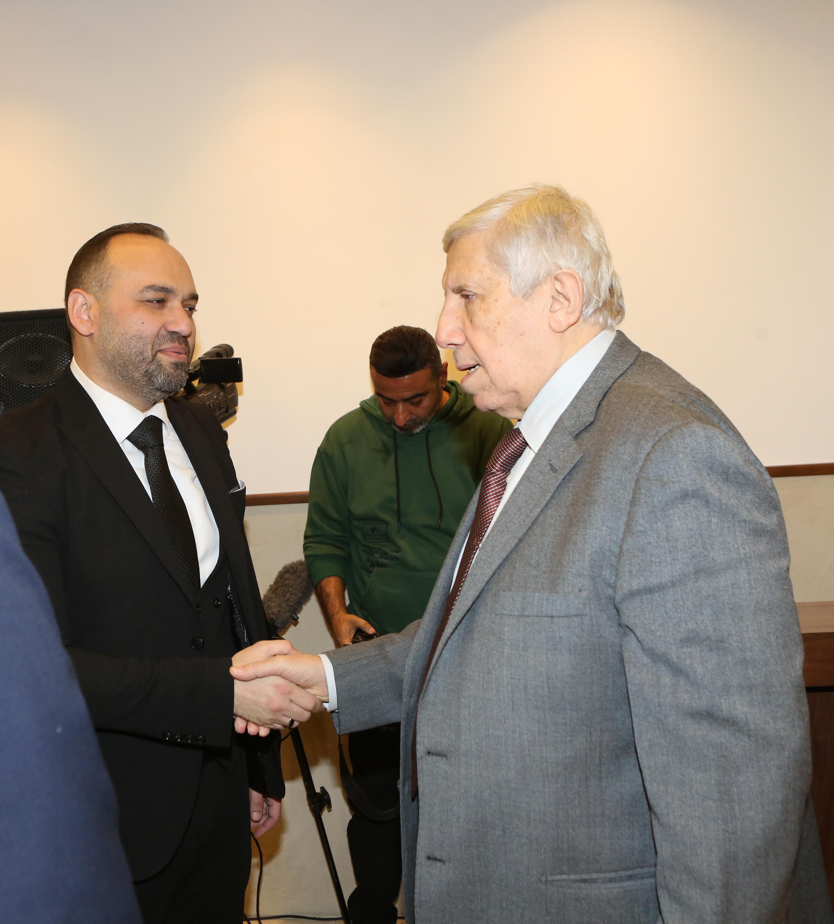 بالصور:حفل تأبين في ذكرى أسبوع رحيل الكاتب بالعدل في بيروت الاستاذ جلال ذكريا علامة  بمشاركة شخصيات سياسية ودينية