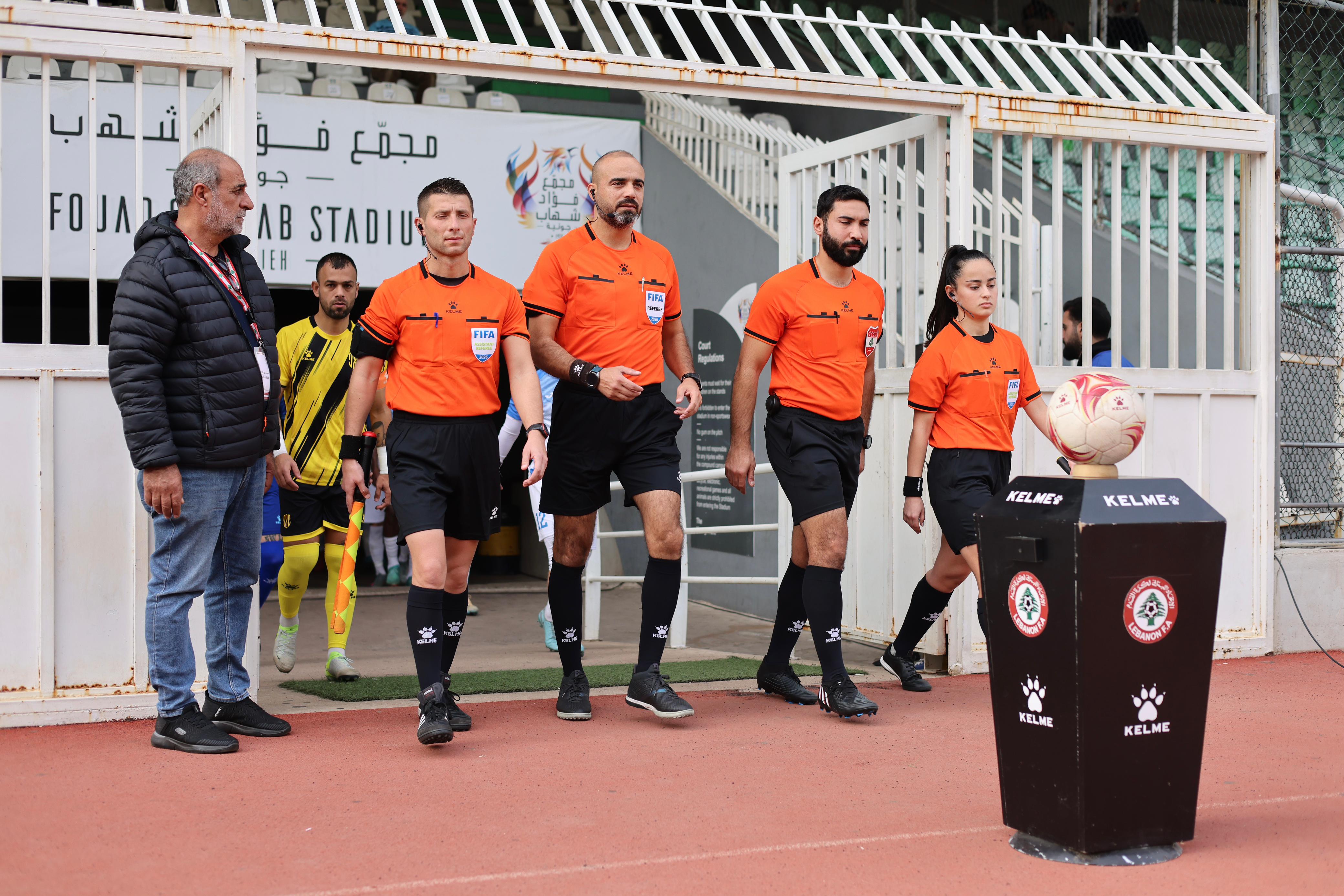 مباريات اليوم الأحد في الجولة 13 من  الدوري اللبناني لكرة القدم  الدرجة الأولى موسم 2025-2026*