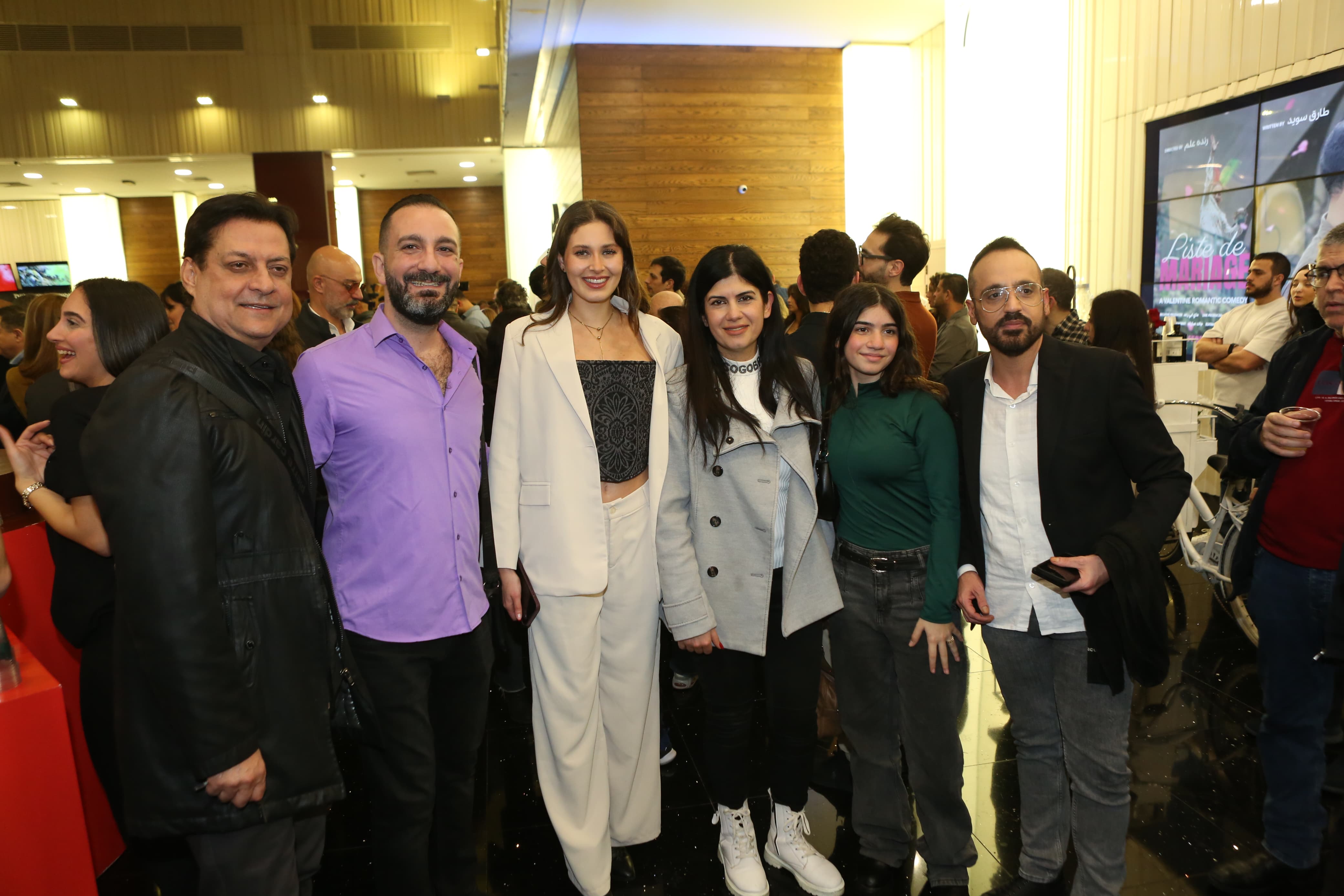 بالصور:إطلاق العرض الافتتاحي للفيلم اللبناني Liste de Mariage في Grand Cinemas – ABC ضبيه