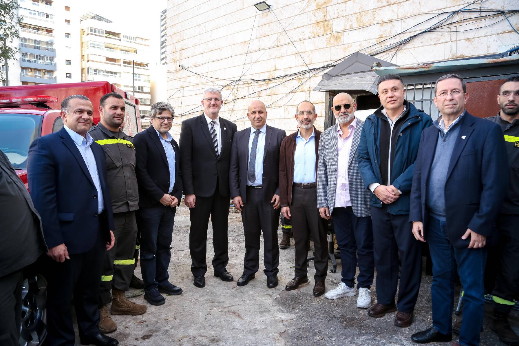 خريش تسلم آلية إطفاء هبة مقدمة من إرادة لصالح الدفاع المدني