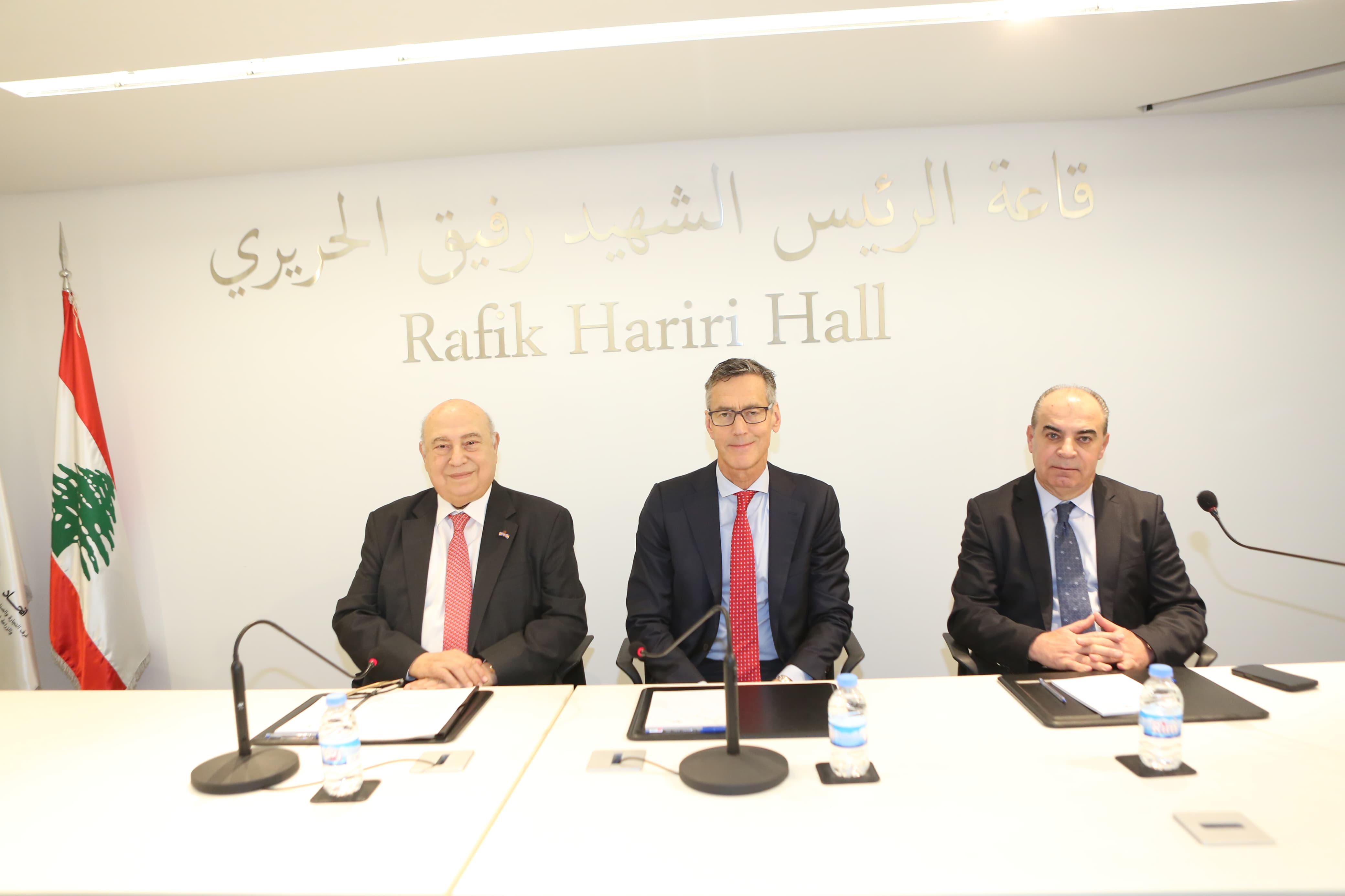 جمعيه رجال الاعمال اللبنانيه- الهولنديه  عرضت مع السفير الهولندي لسبل تشجيع الاستثمارات 