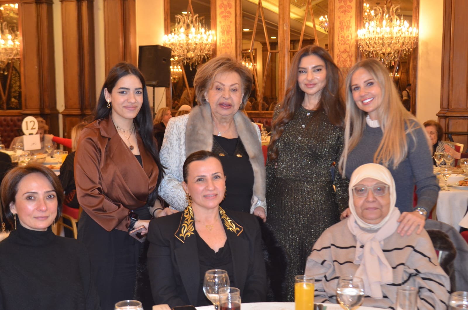 بالصور:حفل إفطار الدائرة النسائية لصندوق الزكاة