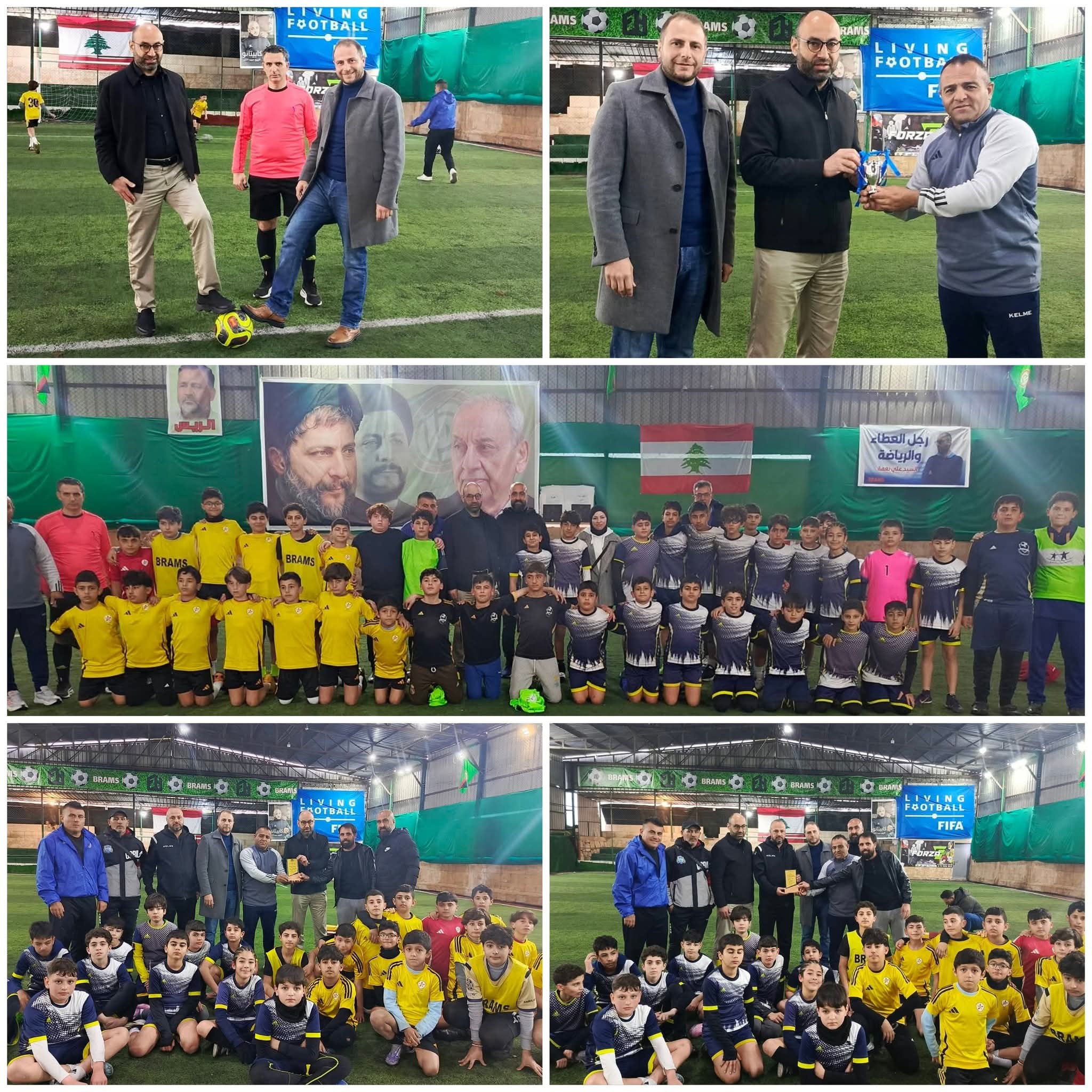 المشاركة في افتتاح الدورة الرمضانية للأكاديميات في بلدة معركة، بدعوةٍ كريمةٍ من منظّم الدورة الكابتن محسن