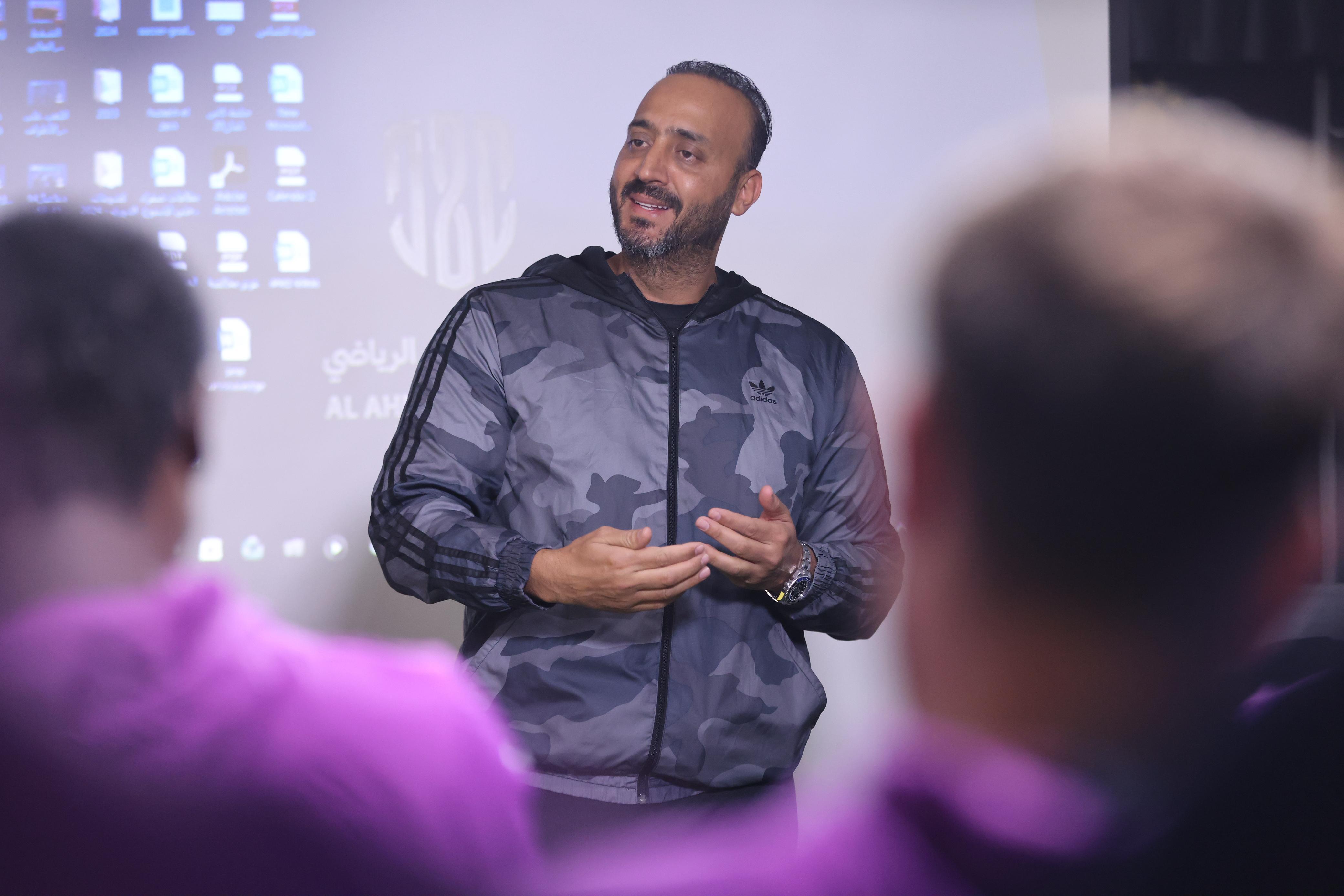 زار نائب رئيس نادي العهد، السيد محمد هاشم...