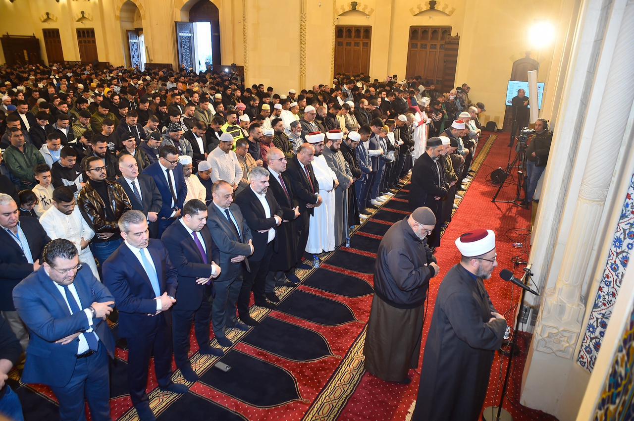 أمين الفتوى مكلفا من دريان أم صلاة الفطر: لن نسمح للفتنة أن تتسلل بين اللبنانيين وعلينا العودة الى مشروع الدولة