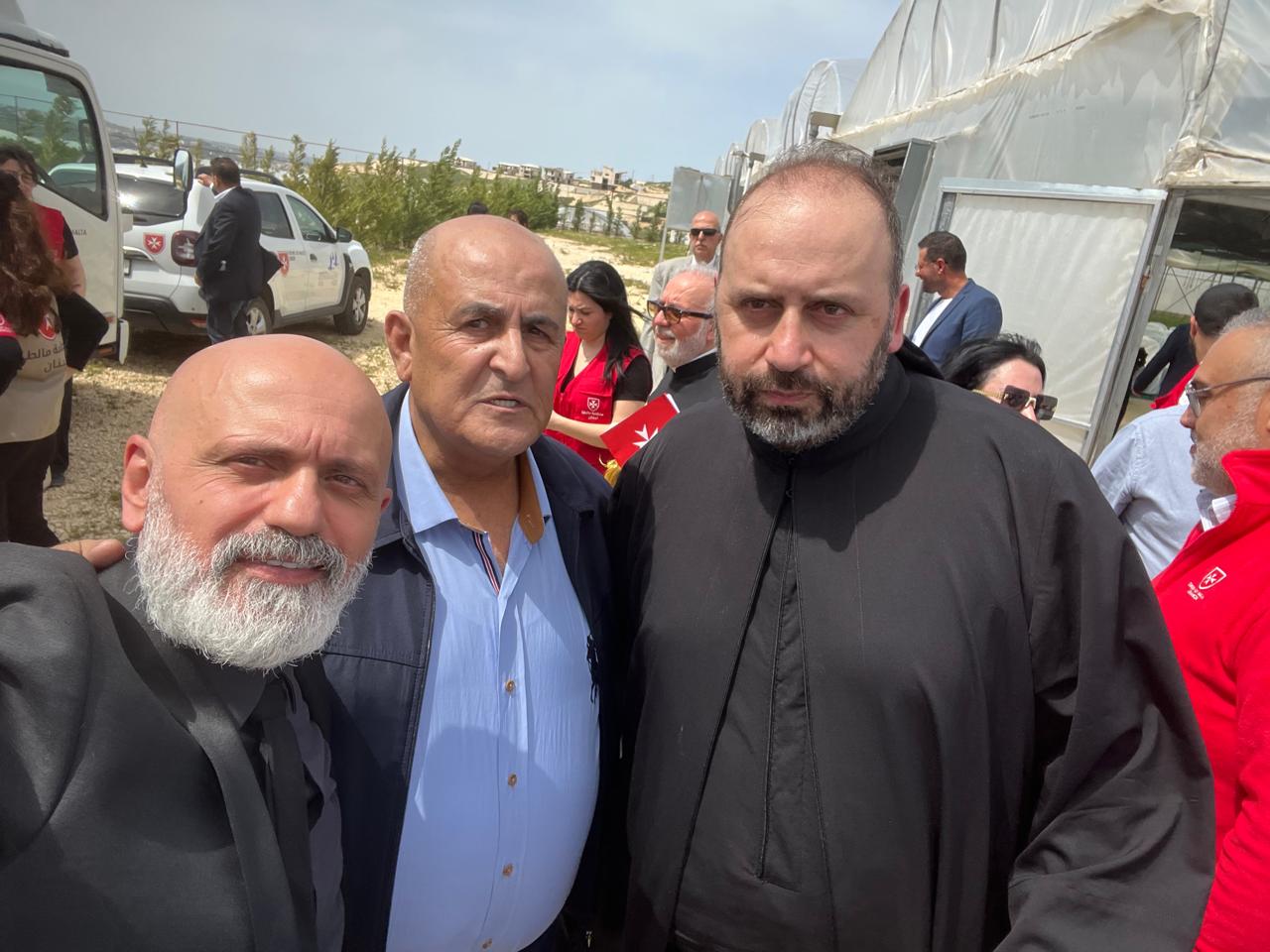 رئيس بلدية الجرمق جان شديد يواكب الزيارة الرعوية في قضاء جزين ويتفقد اوضاع بلدته واكب رئيس بلدية 