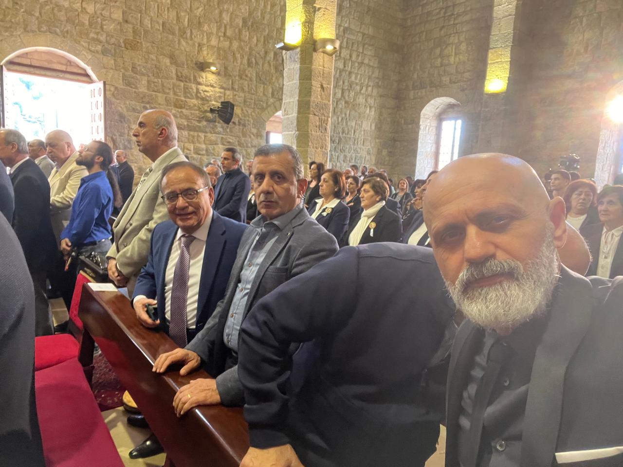 رئيس بلدية الجرمق جان شديد يواكب الزيارة الرعوية في قضاء جزين ويتفقد اوضاع بلدته واكب رئيس بلدية 