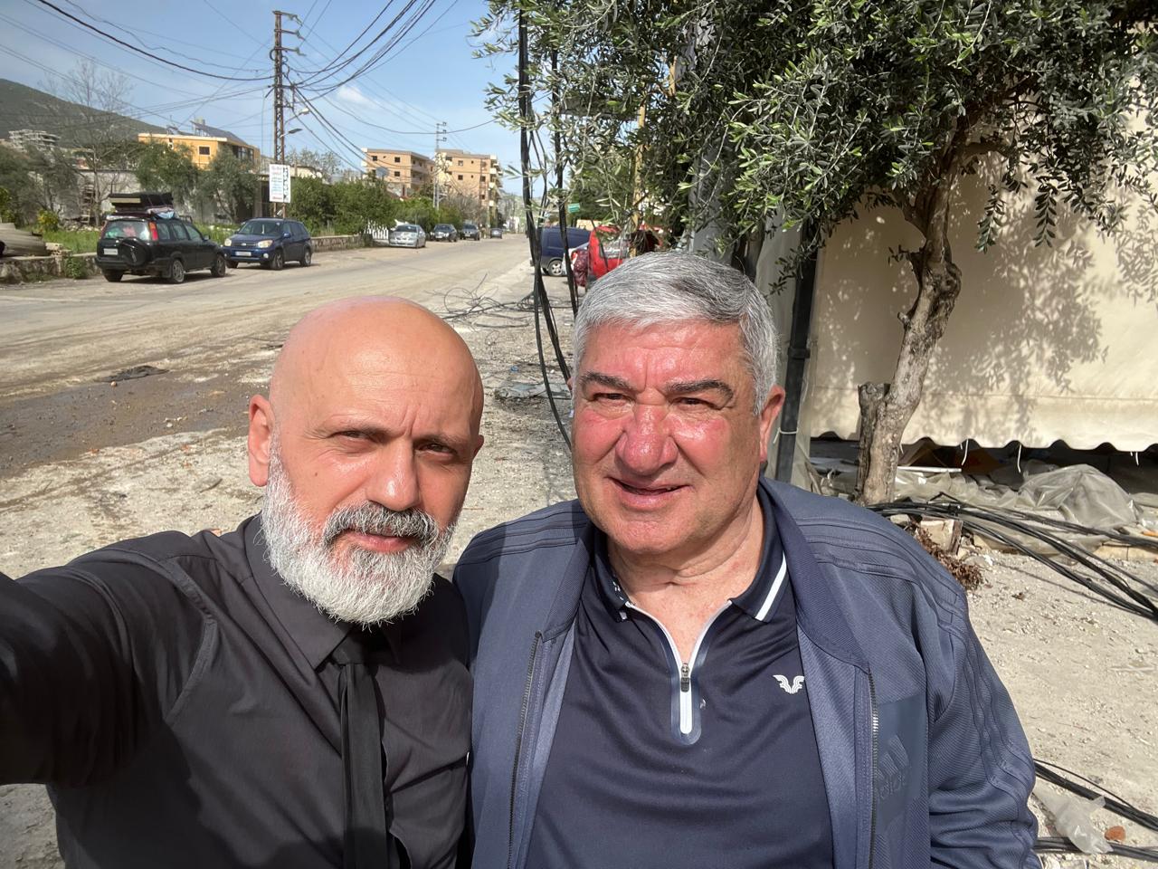 رئيس بلدية الجرمق  جان شديد يواكب الزيارة الرعوية في قضاء جزين ويتفقد اوضاع بلدته واكب رئيس بلدية 