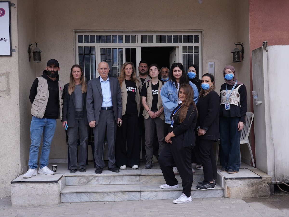 مهنا يجول مستطلغا مراكز عامل المتضررة في الضاحية الجنوبية