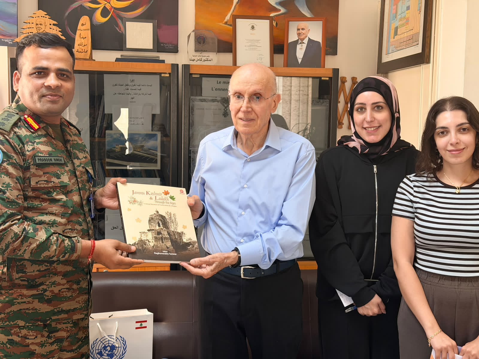 وفد من الكتيبة الهندية في «اليونيفيل» يزور مؤسسة عامل لبحث تعزيز التعاون في جنوب لبنان