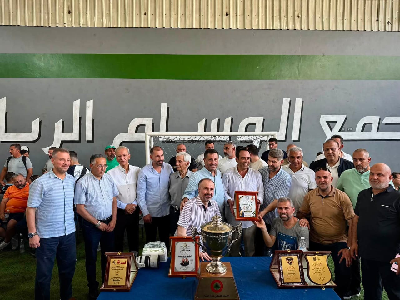 فريق نادي الأنصار الرياضي في المنية ضيفًا عزيزًا على دير عمار-المنية
