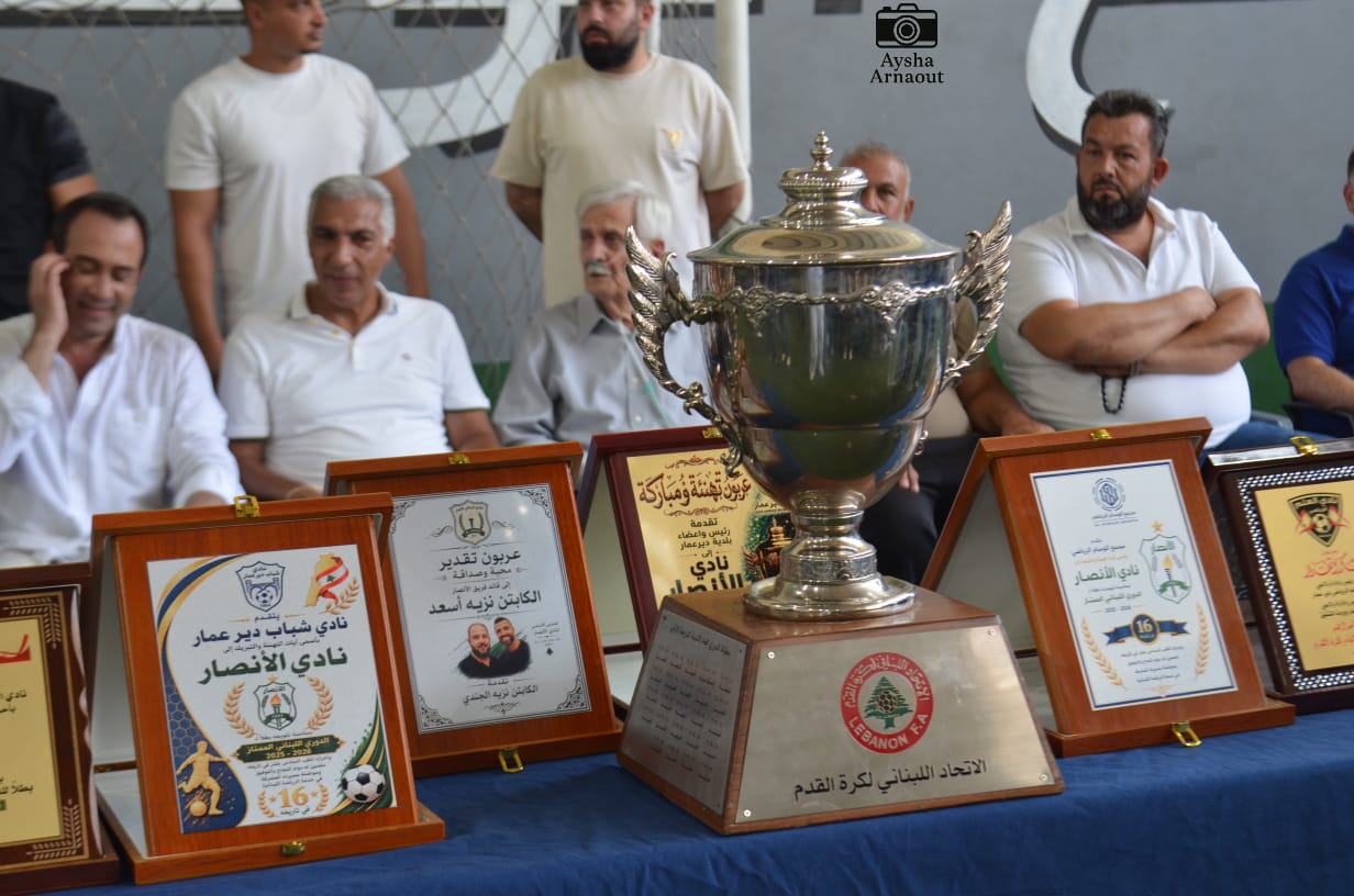 فريق نادي الأنصار الرياضي في المنية ضيفًا عزيزًا على دير عمار-المنية