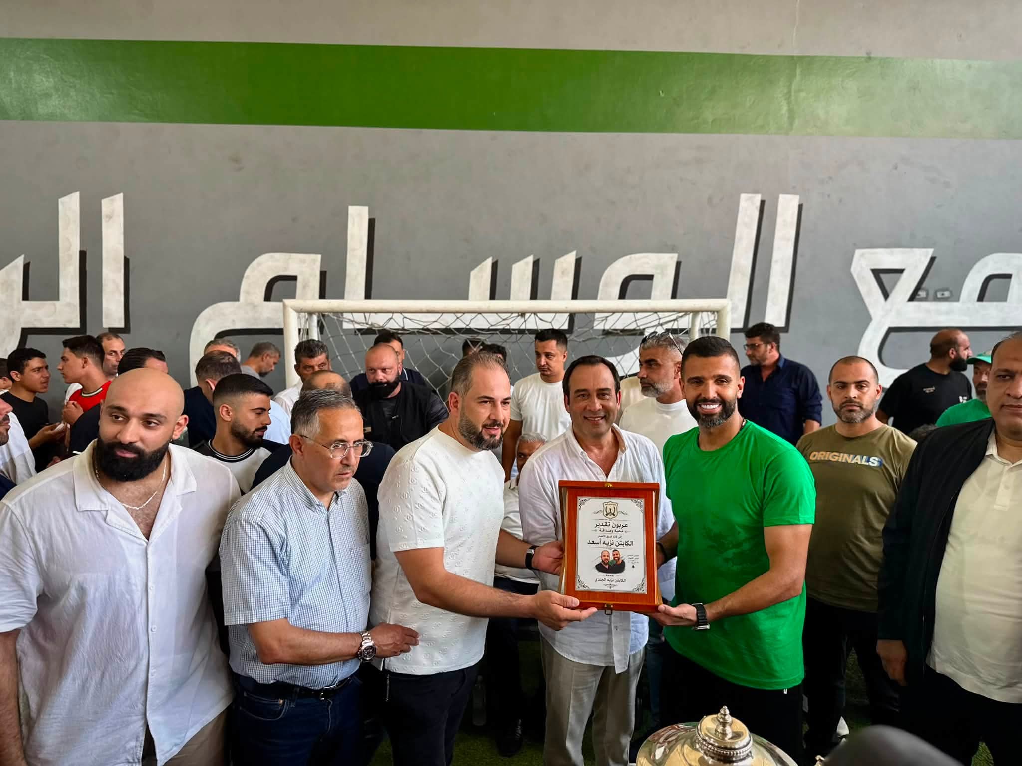 فريق نادي الأنصار الرياضي في المنية ضيفًا عزيزًا على دير عمار-المنية