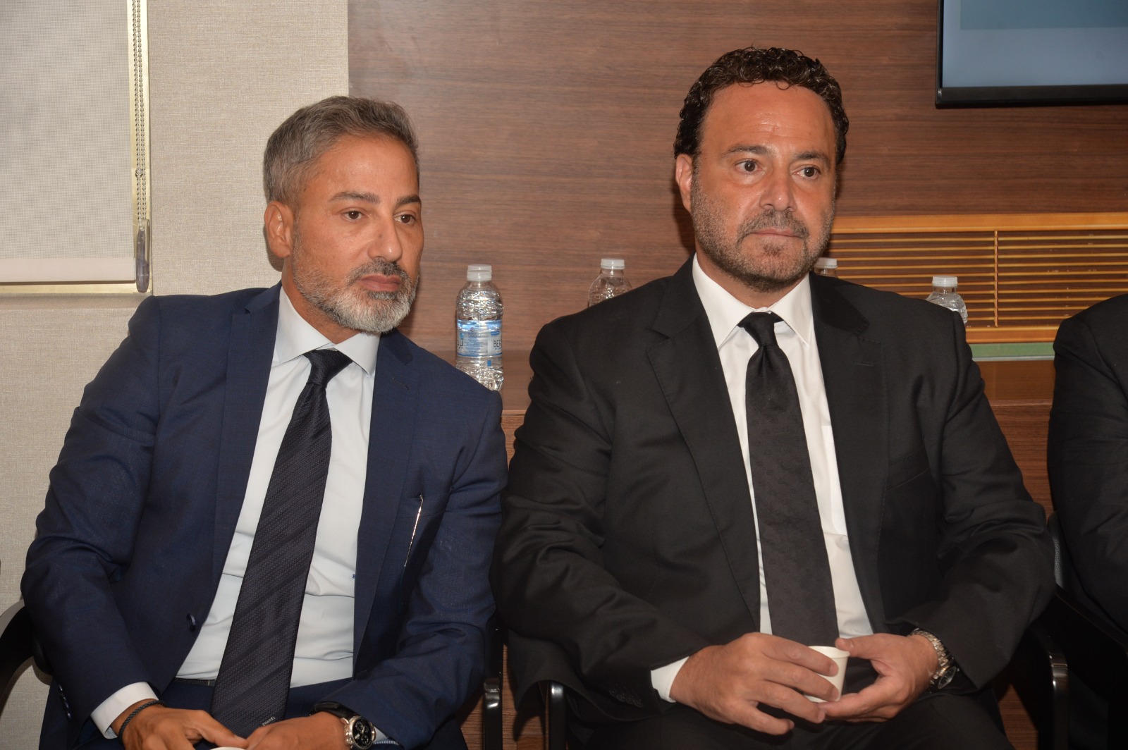 القاضي رامي عبدالله يتقبّل التعازي بوفاة والدته