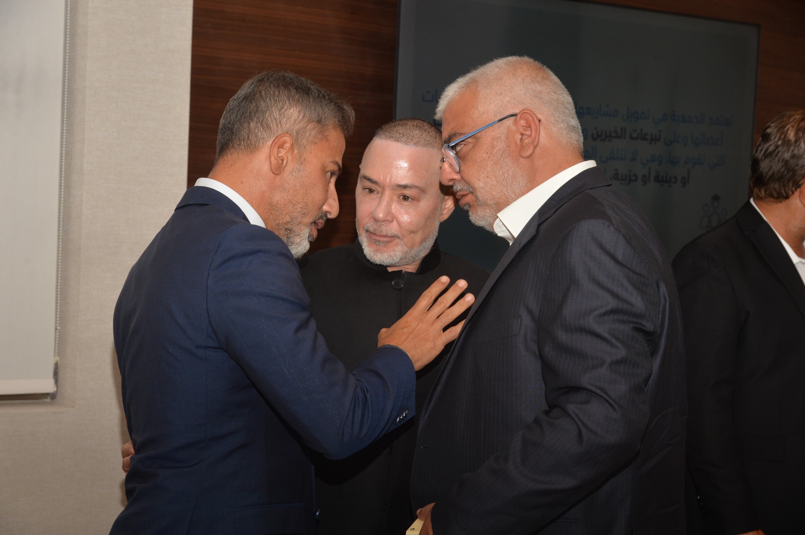 القاضي رامي عبدالله يتقبّل التعازي بوفاة والدته