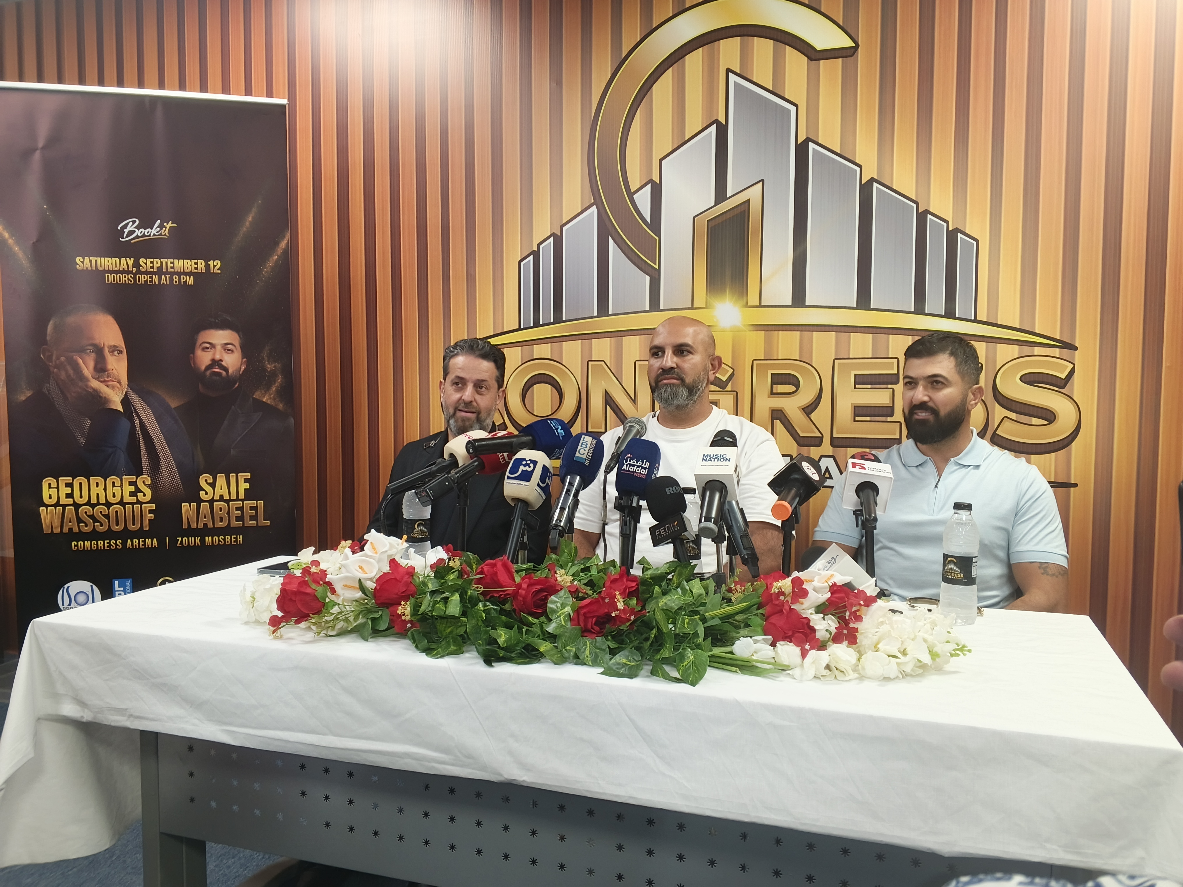 كونغرس أرينا يفتتح أبوابه بصوت جورج وسوف وحضور سيف نبيل… ليلة تجمع ذاكرة الطرب بروح الجيل الجديد